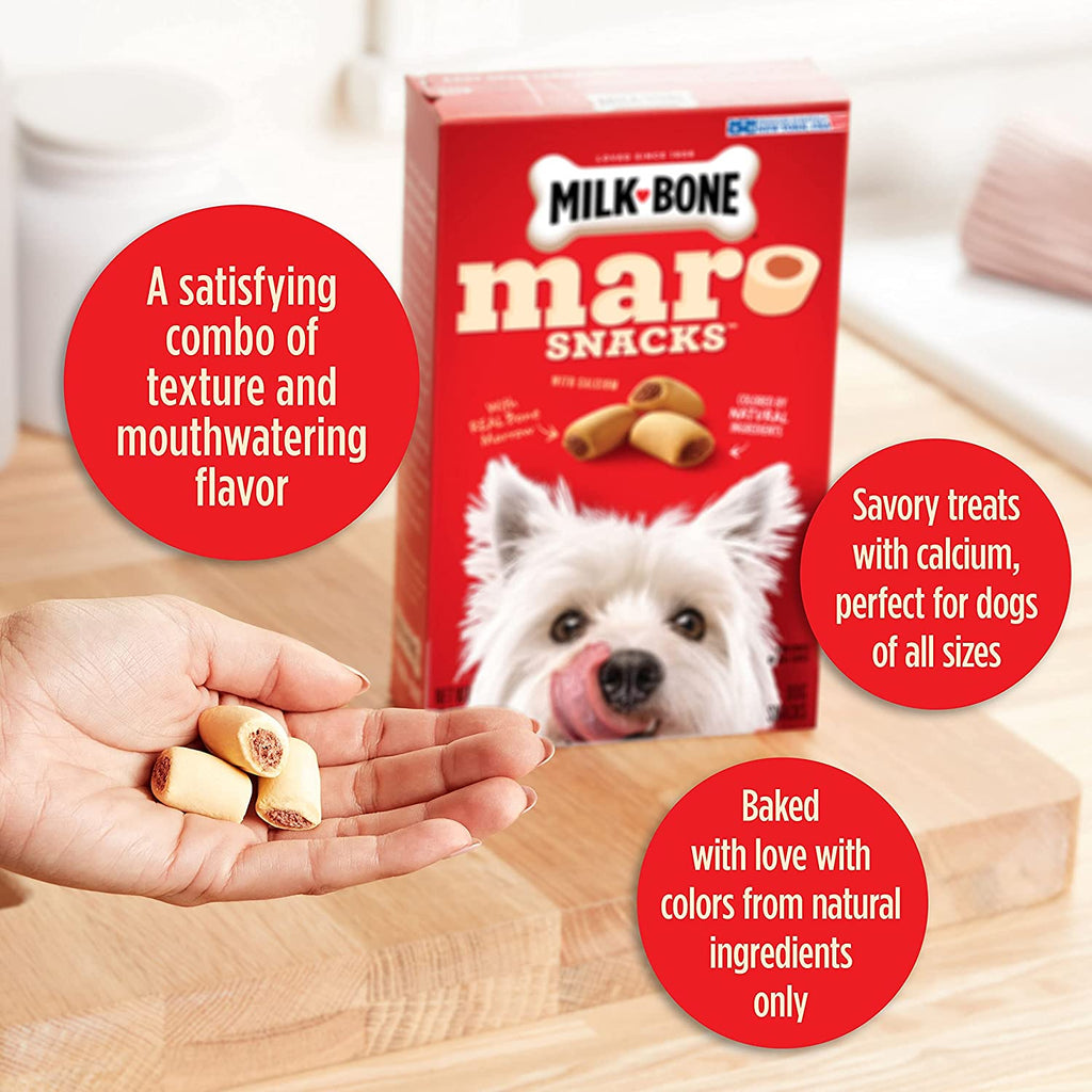 Marosnacks Small Dog Treats with Bone Marrow, 40 oz Container