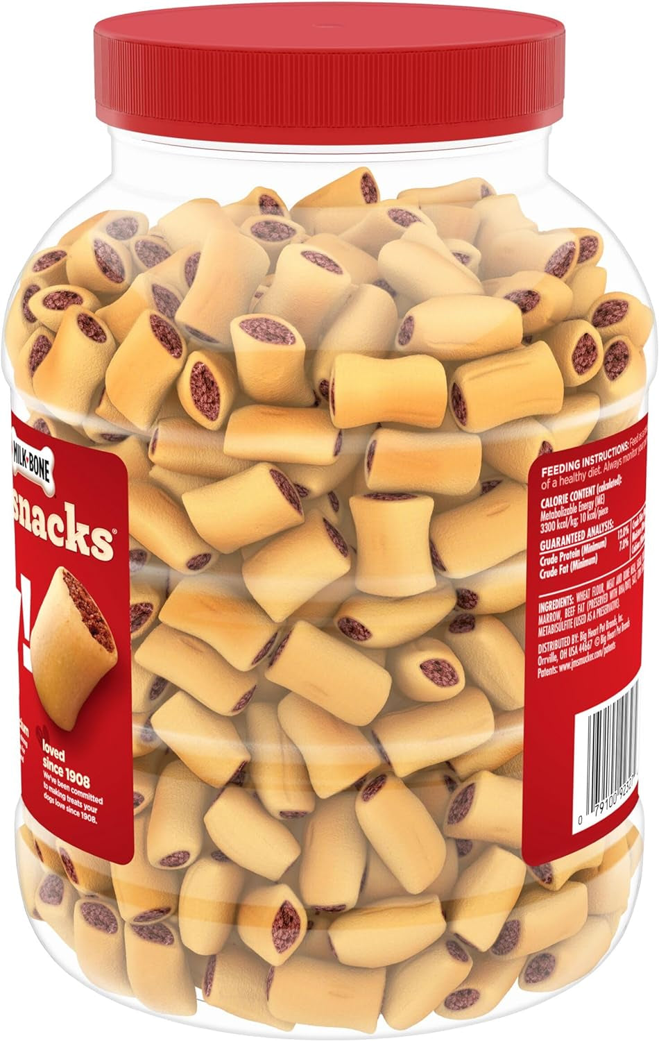 Marosnacks Small Dog Treats with Bone Marrow, 40 oz Container