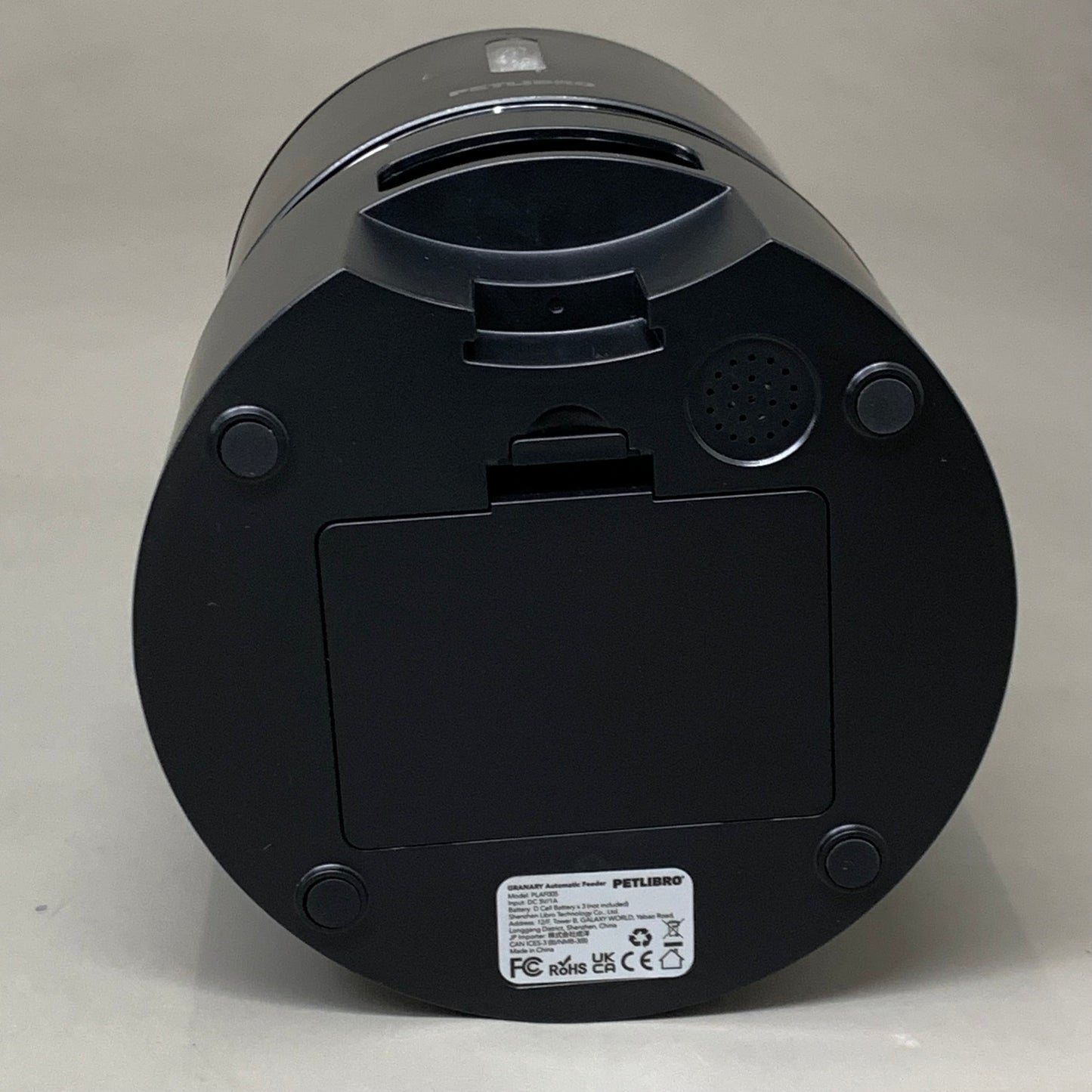 PETLIBRO Granary 3L Automatic Cat Feeder – Single Tray, Black