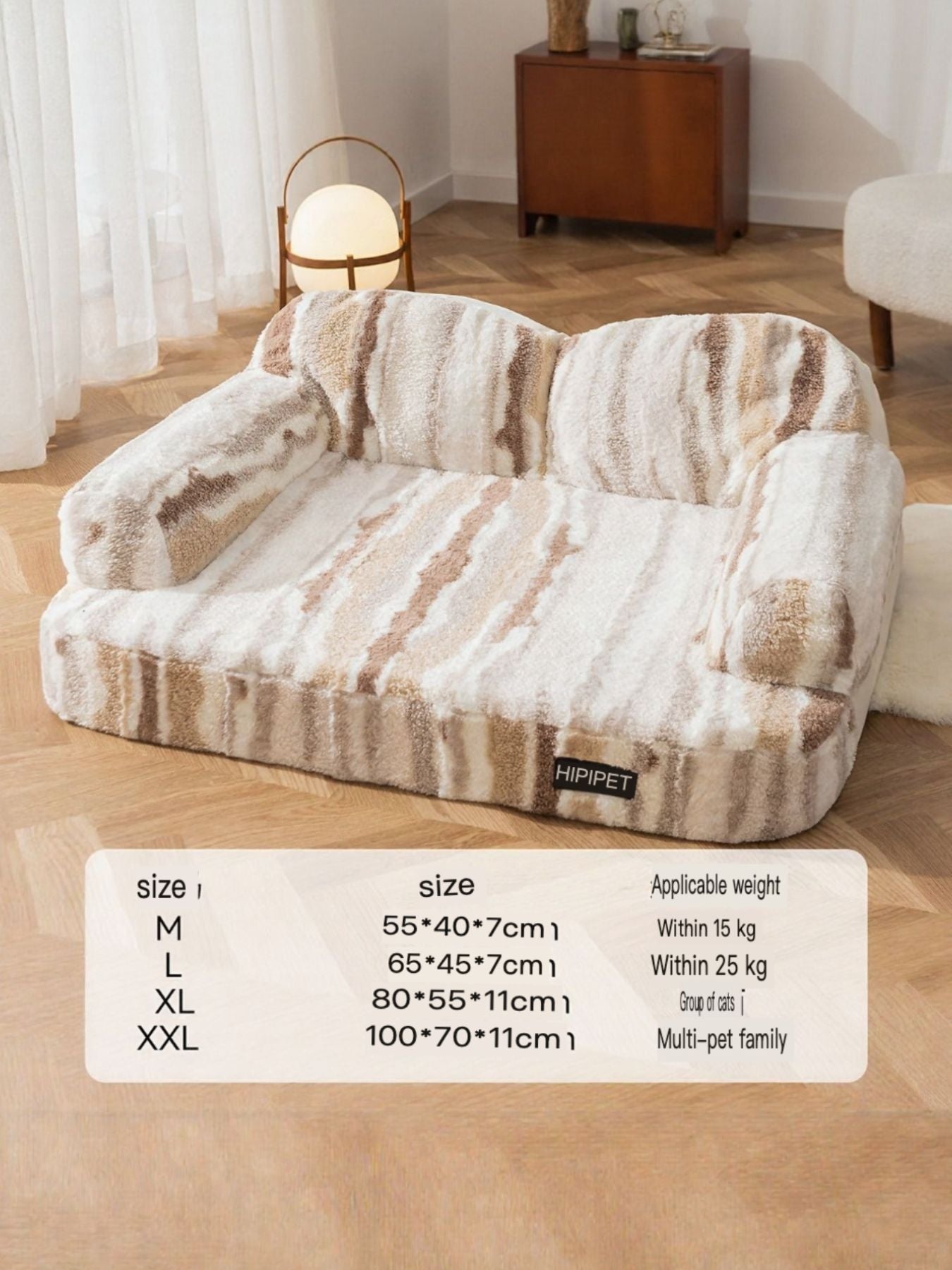 Soft Plush Pet Bed