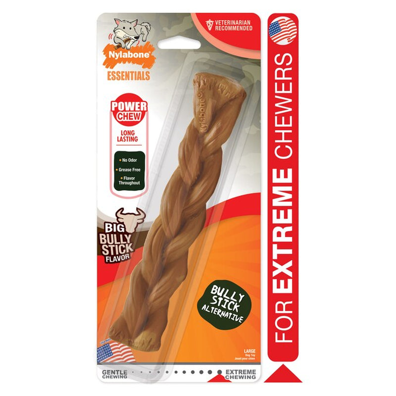 Power Chew Bully Stick Alternative Nylon Chew Dog Toy