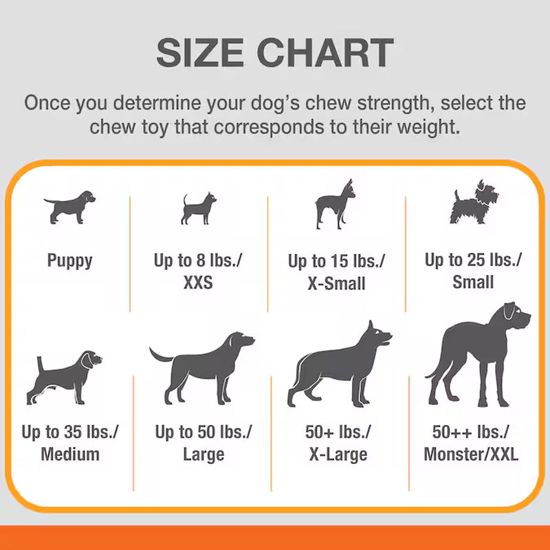 Power Chew Bully Stick Alternative Nylon Chew Dog Toy
