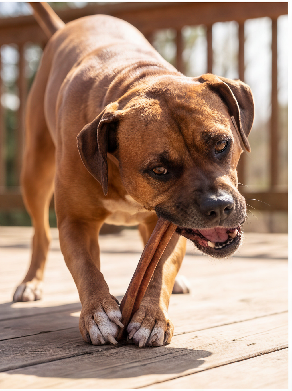 PrimeChew™ All-Natural Bully Sticks for Dogs (5-Pack)