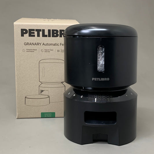 PETLIBRO Granary 3L Automatic Cat Feeder – Single Tray, Black