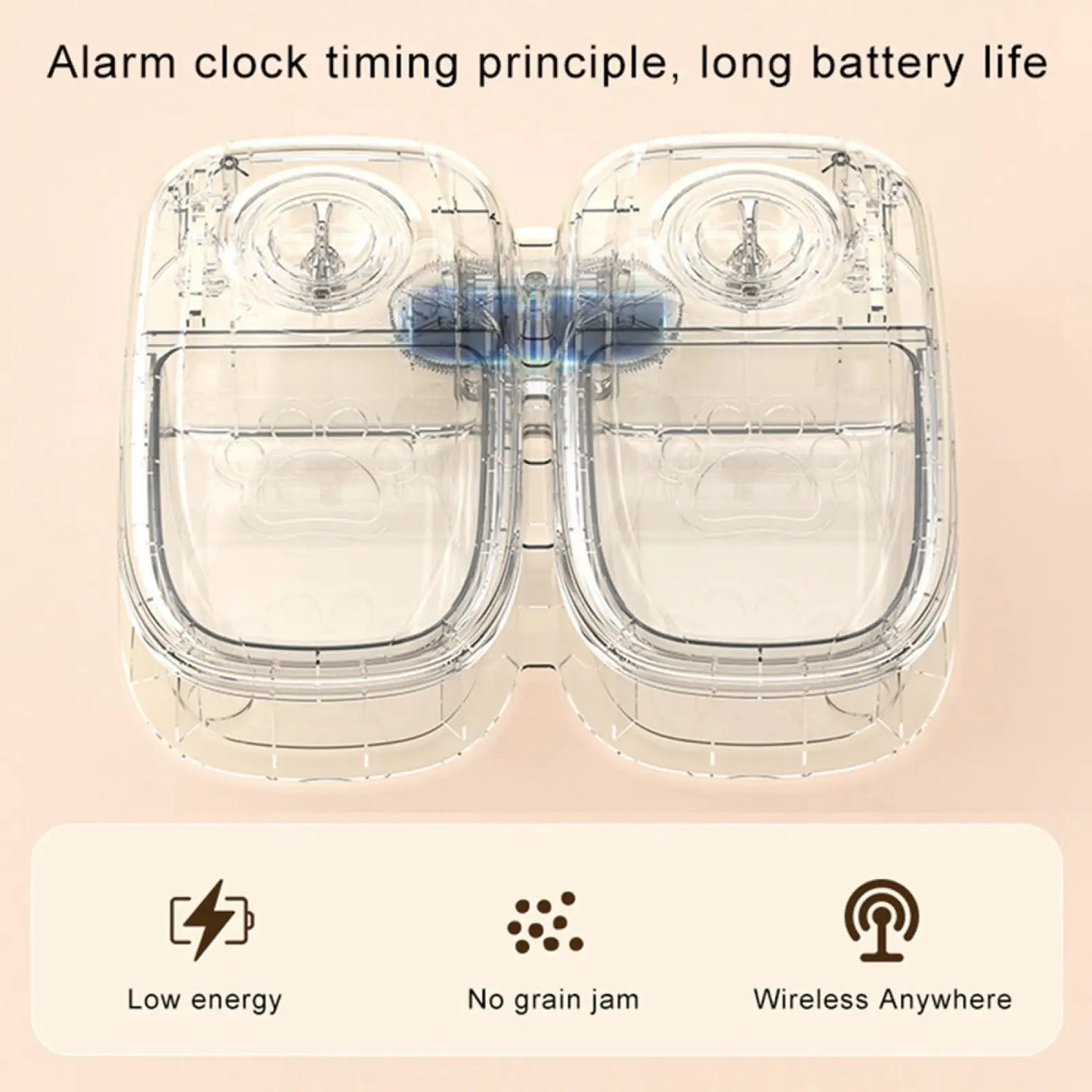 Automatic Pet Feeder Gravity Waterer and Food Dispenser