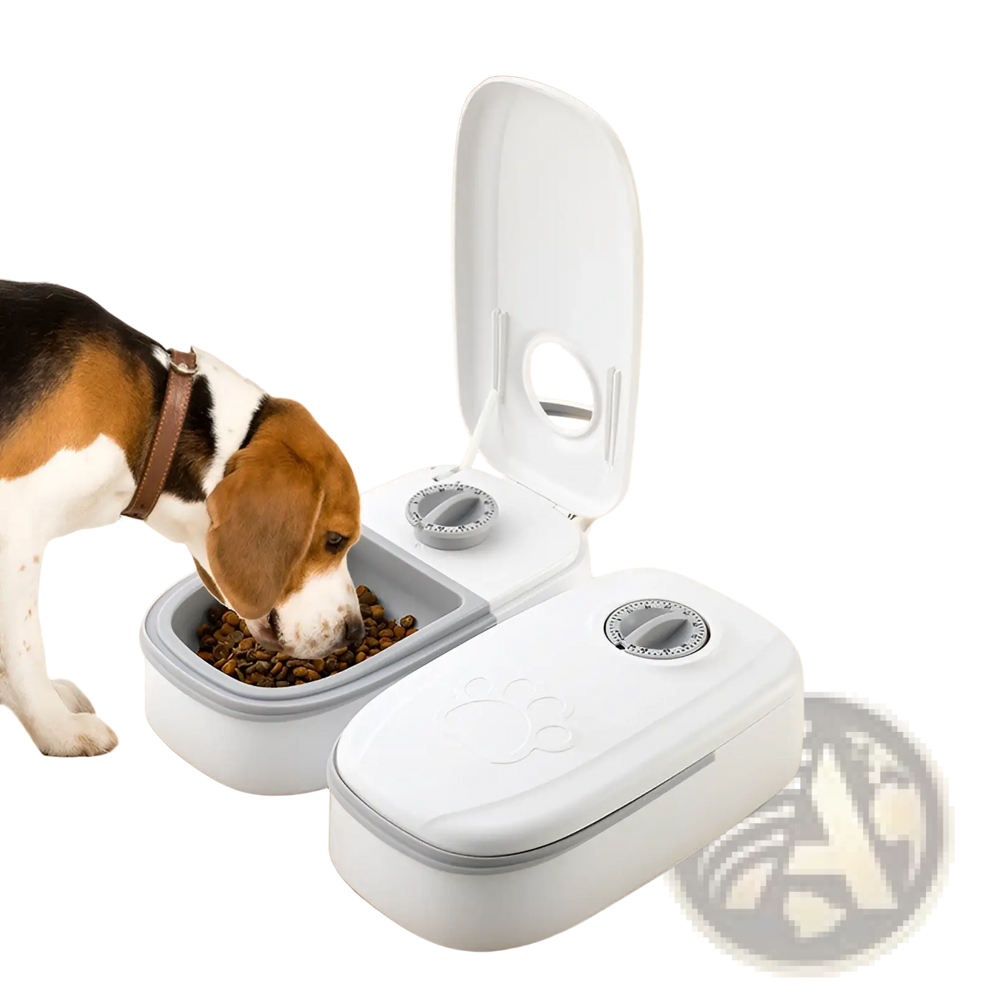 Automatic Pet Feeder Gravity Waterer and Food Dispenser