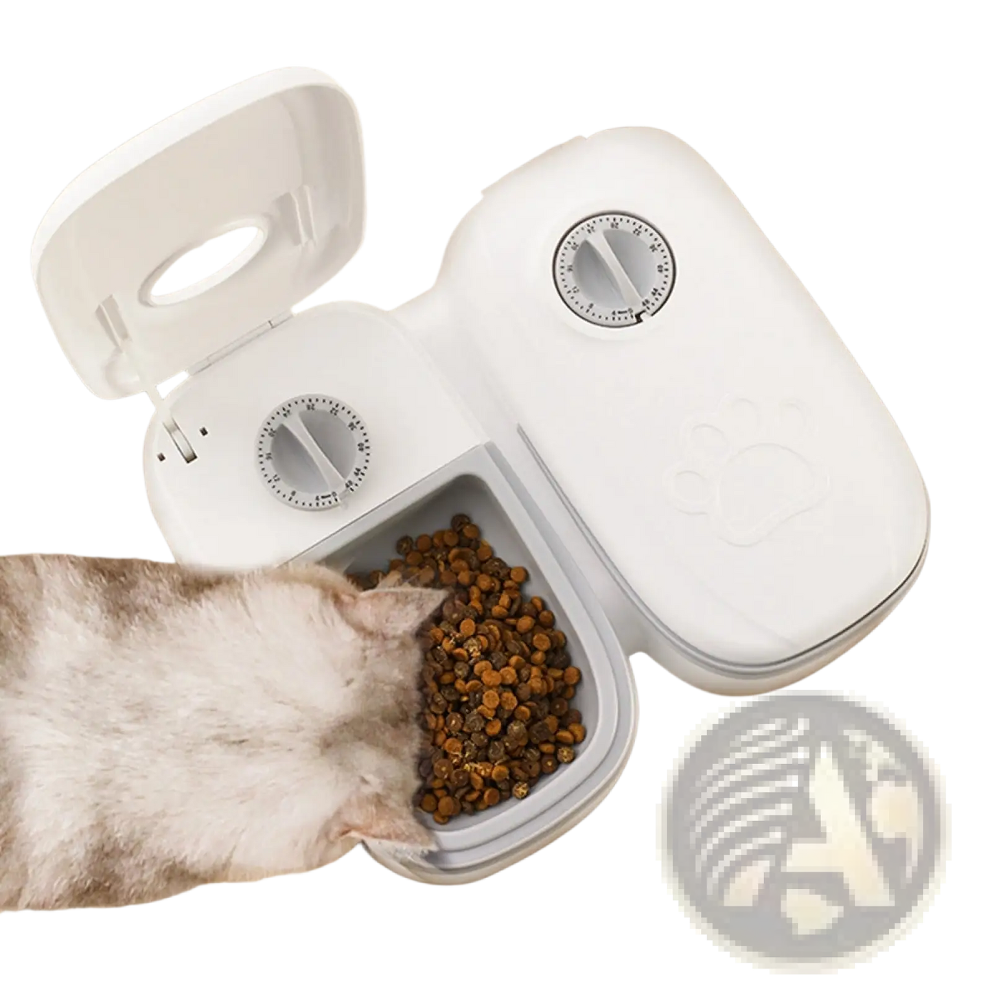 Automatic Pet Feeder Gravity Waterer and Food Dispenser