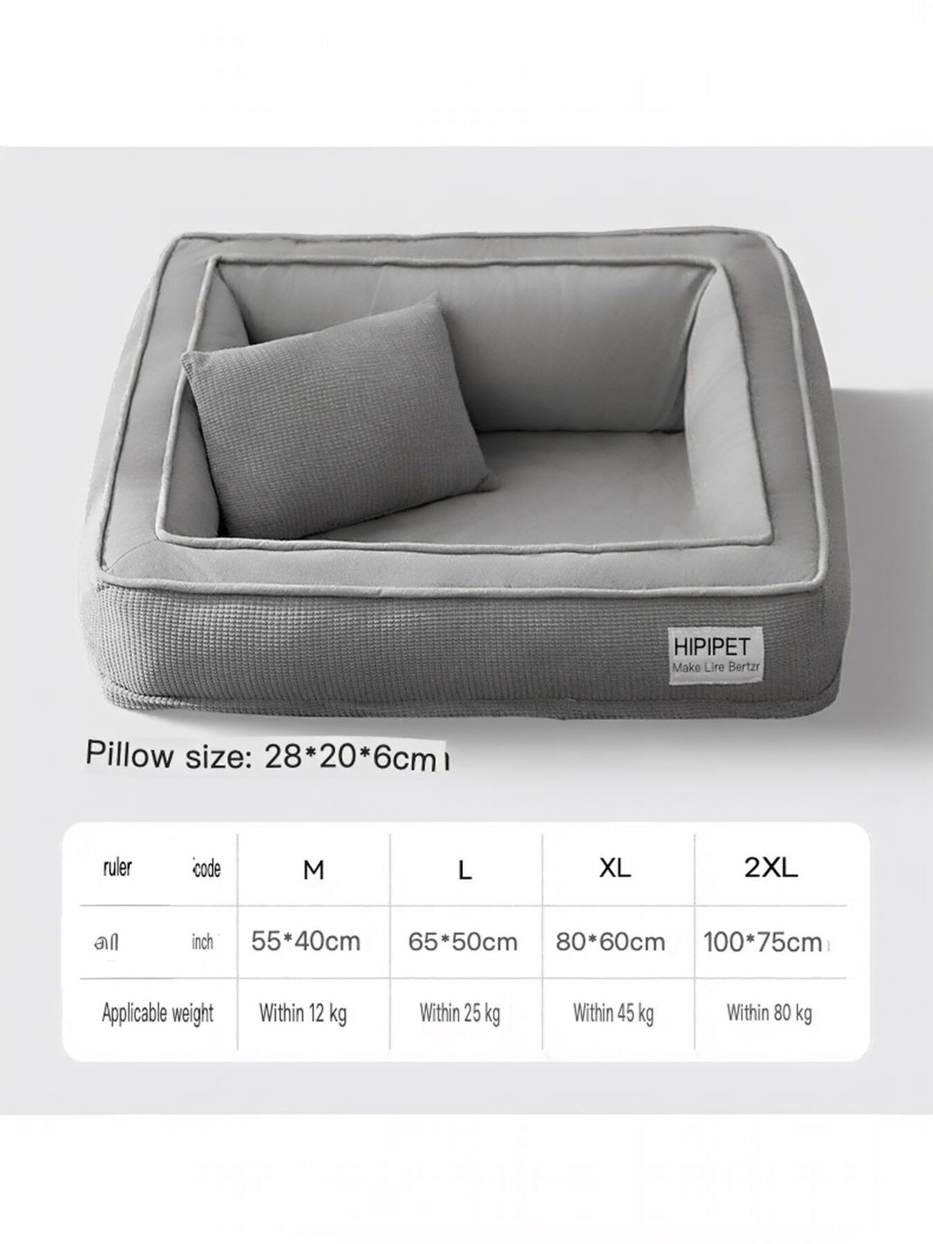 Soft Plush Pet Bed