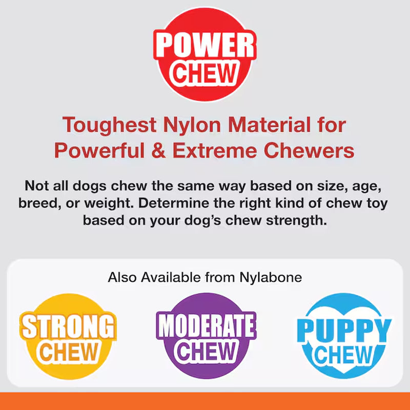 Power Chew Bully Stick Alternative Nylon Chew Dog Toy