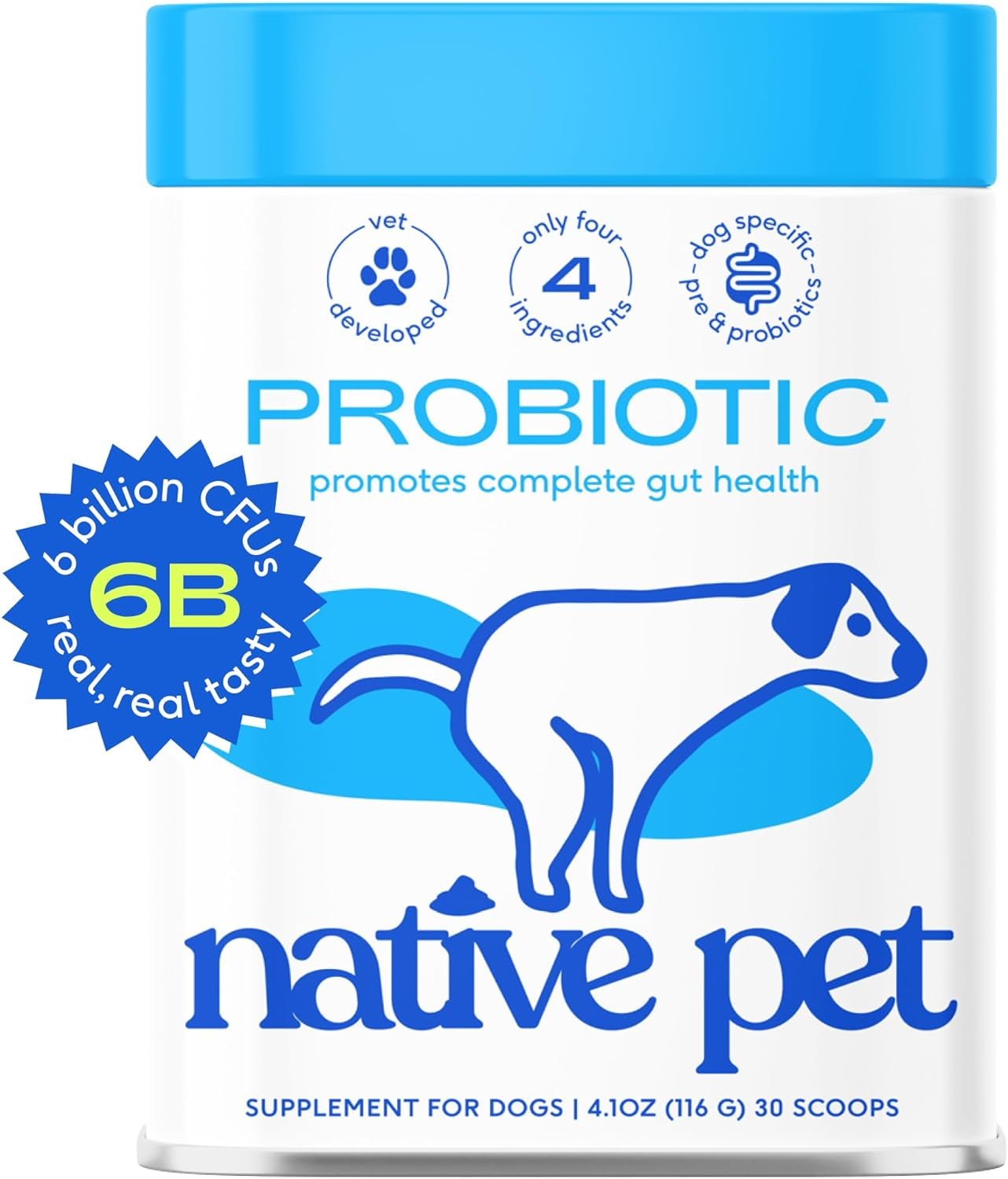 Pet Probiotic for Dogs - Vet Created Probiotic Powder for Digestive Issues - Pro