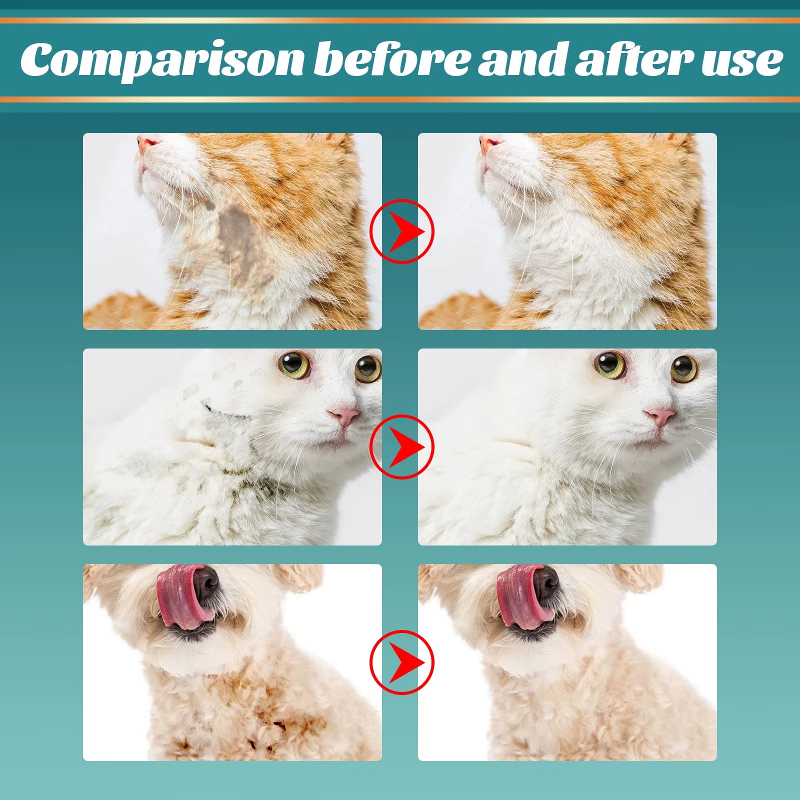 Pet Disposable Cleaning Gloves Wash Free Dog Cat Spa Bathing Deodorant Fleas Tick Removal Antibacterial Cat Dry Cleaning Gloves