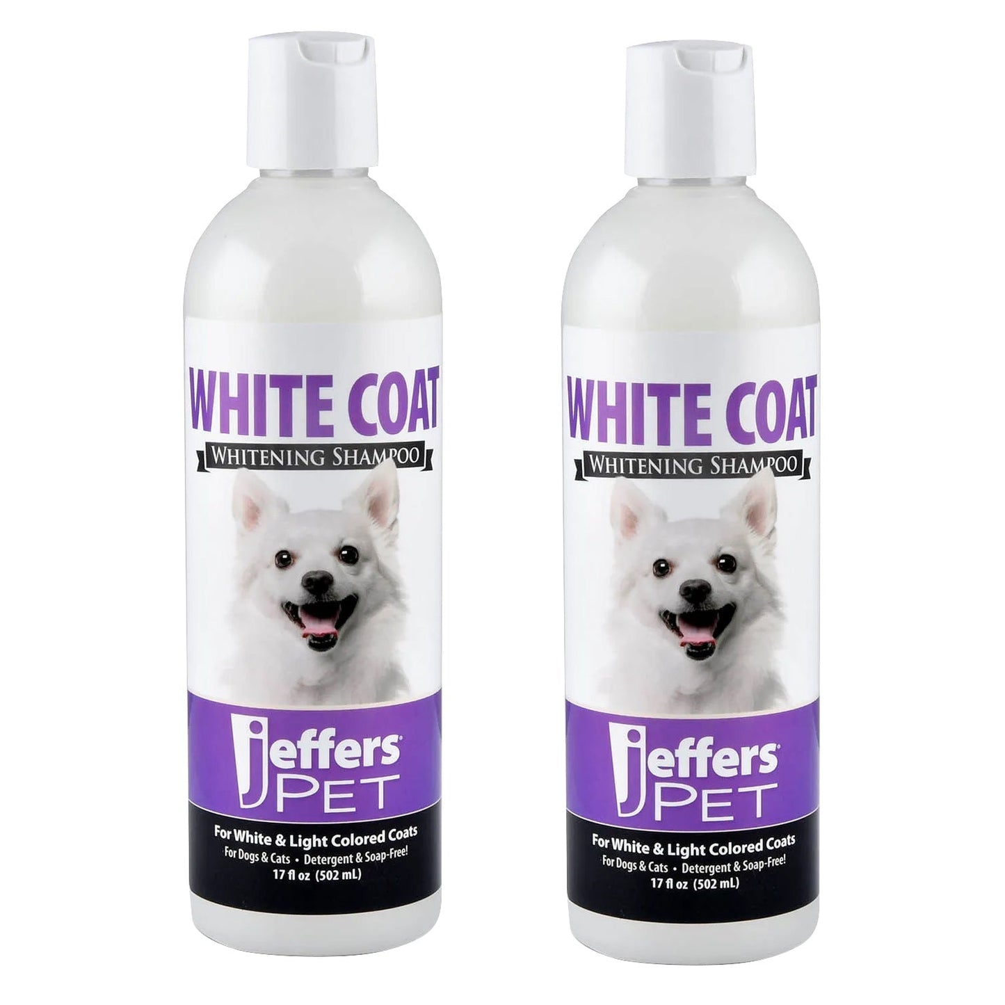 Jeffers Pet White Coat Whitening Dog & Cat Shampoo