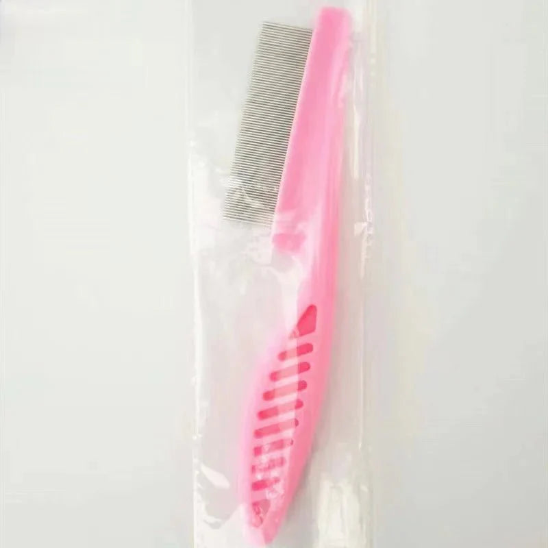 Stainless Steel Pet Flea and Shedding Comb | Grooming Tool for Dogs and Cats